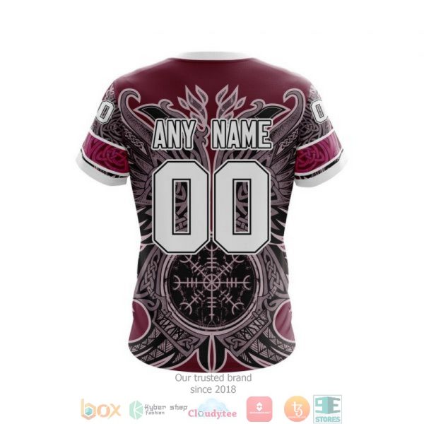 Personalized Colorado Avalanche Nhl Norse Viking Symbols Custom 3D Shirt