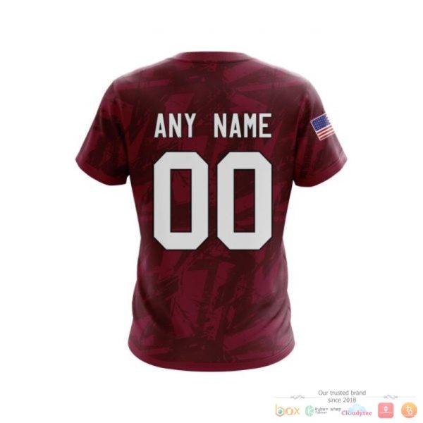 Personalized Colorado Avalanche With American Flag 3D Shirt