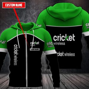 Personalized Cricket Wireless Custom Hoodie