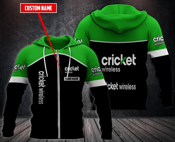 Personalized Cricket Wireless Custom Hoodie