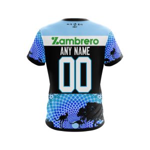 Personalized Cronulla-Sutherland Sharks Nrl Australia’S Day Kits 3D Shirt