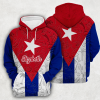 Personalized Cuba Flag And Symbol Custom Hoodie