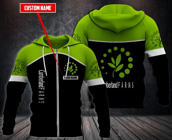 Personalized Cumberland Farms 3D Fleece Hoodie