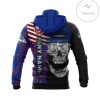 Personalized Custom Name New York Islanders Skull Gaiter Mask Hoodie