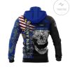 Personalized Custom Name St. Louis Blues Skull Gaiter Mask Hoodie