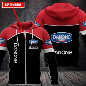 Personalized Danone 3D Fleece Hoodie