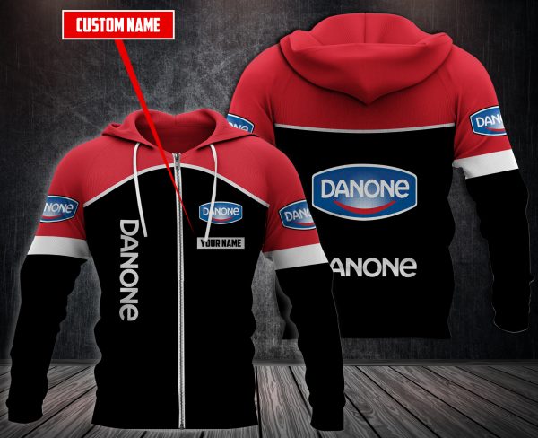 Personalized Danone 3D Fleece Hoodie