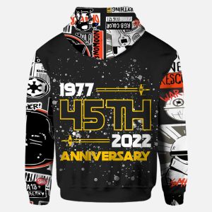 Personalized Dark Side 45Th Anniversary 3D Hoodie