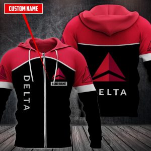 Personalized Delta Air Lines Custom 3D Hoodie