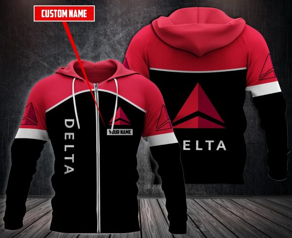 Personalized Delta Air Lines Custom 3D Hoodie