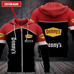 Personalized Denny’S 3D Fleece Hoodie