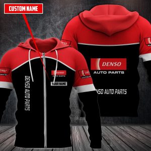 Personalized Denso Auto Parts 3D Fleece Hoodie