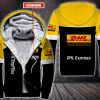 Personalized Dhl Express 3D Fleece Hoodie