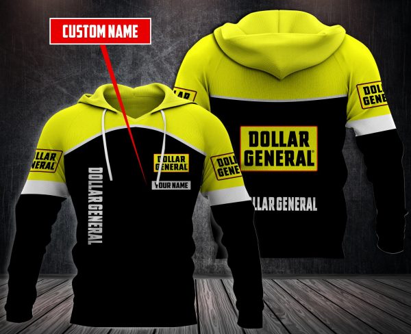 Personalized Dollar General Custom 3D Fleece Hoodie