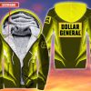 Personalized Dollar General Yellow Custom 3D Fleece Hoodie