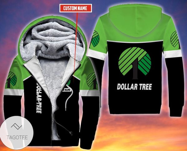 Personalized Dollar Tree Fleece Hoodie