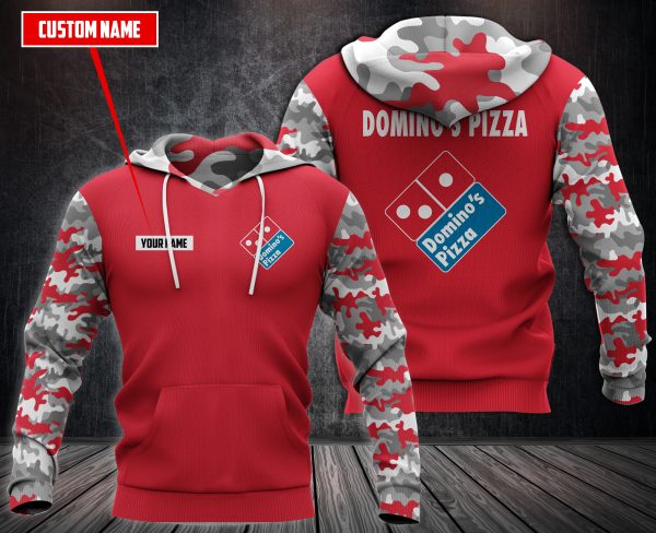 Personalized Domino’S Pizza 3D Fleece Hoodie