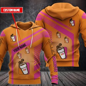 Personalized Dukin’ Donuts Custom All Over Print 3D Hoodie