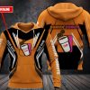 Personalized Dukin’ Donuts Orange Custom All Over Print 3D Hoodie