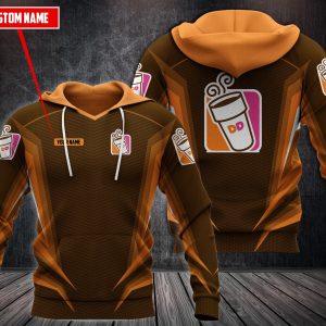 Personalized Dunkin’ Donuts Custom 3D Fleece Hoodie