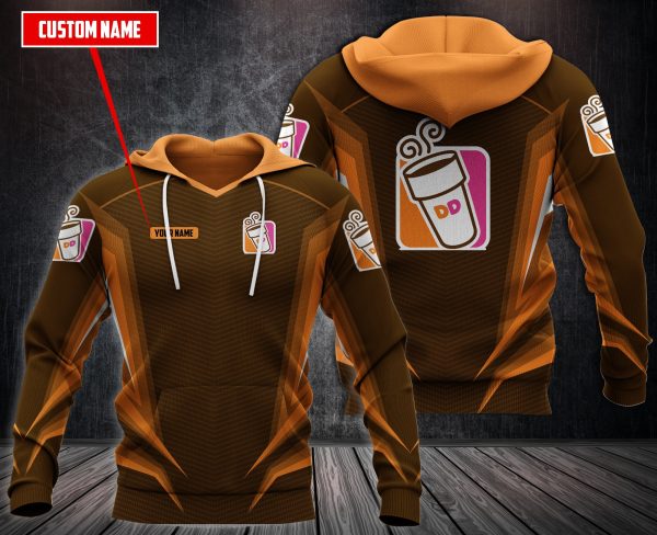 Personalized Dunkin’ Donuts Custom 3D Fleece Hoodie