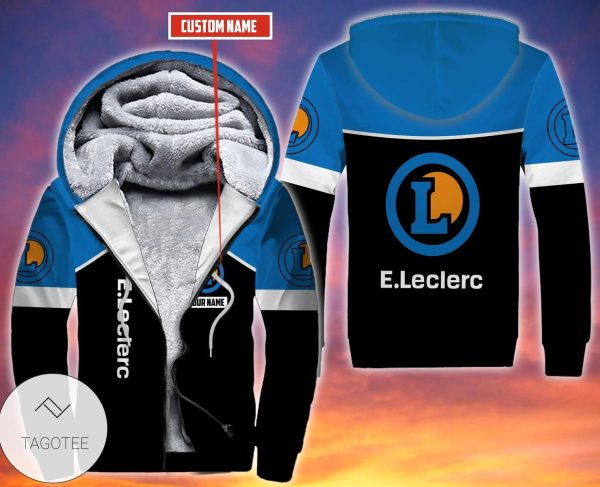 Personalized E.Leclerc Fleece Hoodie