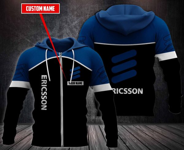 Personalized Ericsson 3D Fleece Hoodie