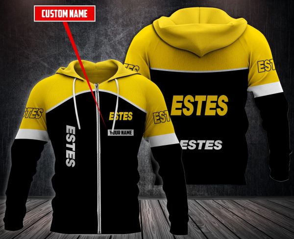 Personalized Estes Express Lines 3D Fleece Hoodie