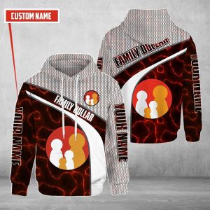 Personalized Family Dollar Custom All Over Print 3D Hoodie