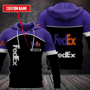 Personalized Fedex Custom 3D Fleece Hoodie