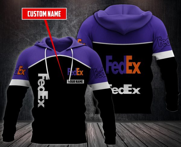 Personalized Fedex Custom 3D Fleece Hoodie