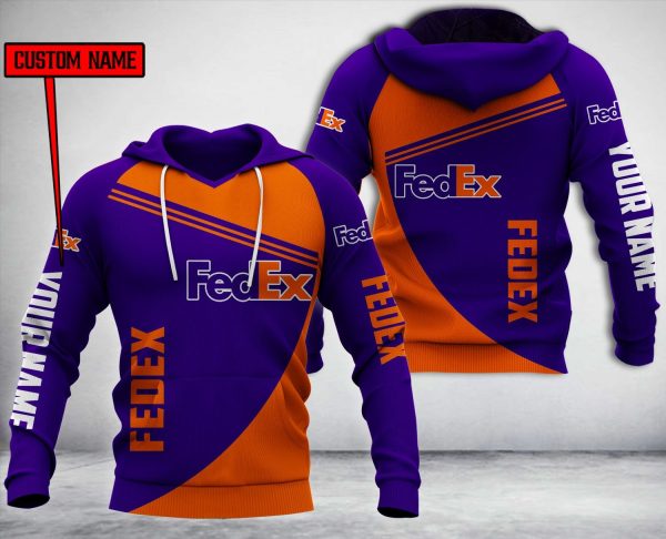 Personalized Fedex Custom 3D Hoodie