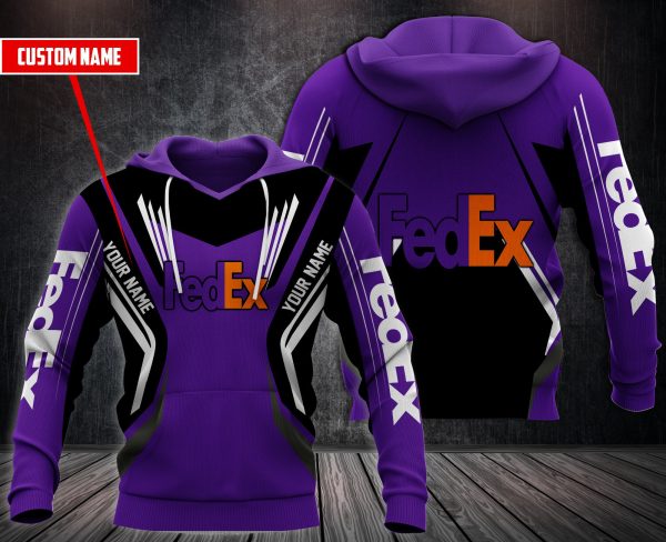 Personalized Fedex Custom All Over Print 3D Hoodie