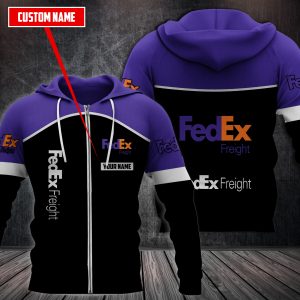 Personalized Fedex Freight 3D Fleece Hoodie