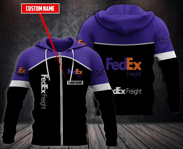 Personalized Fedex Freight 3D Fleece Hoodie