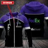 Personalized Fedex Ground 3D Fleece Hoodie