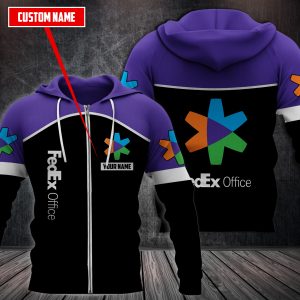 Personalized Fedex Office 3D Fleece Hoodie