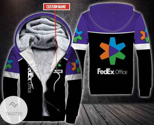 Personalized Fedex Office Fleece Hoodie