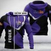 Personalized Fedex Violet 3D Hoodie