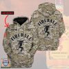 Personalized Fireball Camouflage 3D All Over Print Hoodie