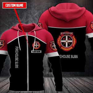 Personalized Firehouse Subs 3D Fleece Hoodie