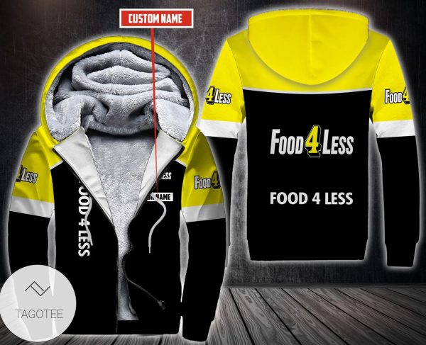 Personalized Food 4 Less Fleece Hoodie