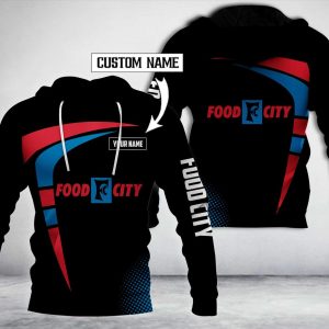 Personalized Food City 3D Hoodie