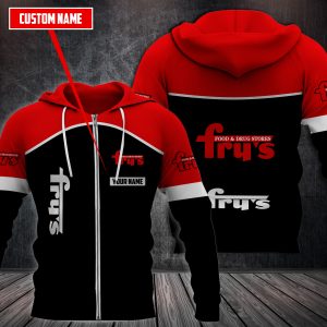 Personalized Fry’S Food And Drug 3D Fleece Hoodie