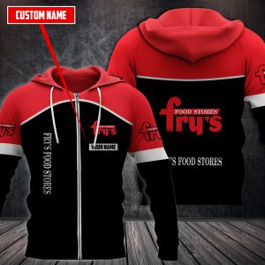 Personalized Fry’S Food Stores 3D Fleece Hoodie