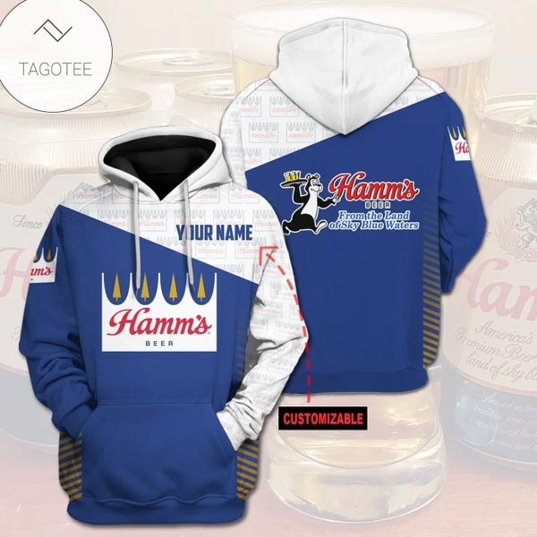 Personalized Hamm’S Beer From The Land Of Sky Blue Waters Hoodie