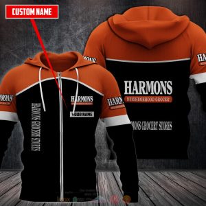 Personalized Harmons Grocery Stores 3D Fleece Hoodie