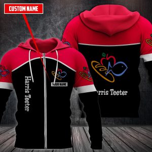 Personalized Harris Teeter 3D Fleece Hoodie