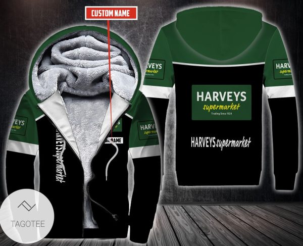 Personalized Harveys Supermarket Fleece Hoodie