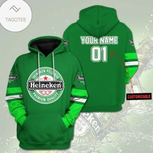 Personalized Heineken Beer Logo Hoodie